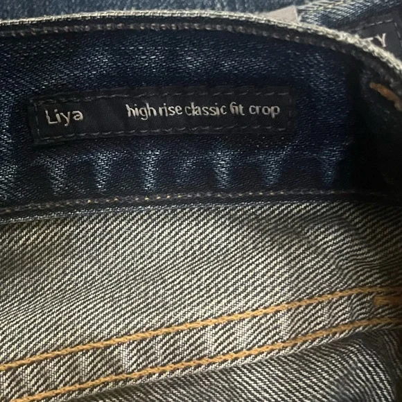 Citizens of Humanity Liya High rise classic fit Crop jeans